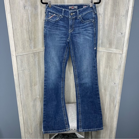 Ariat Denim - Ariat Mid Rise Boot Cut Denim Jeans